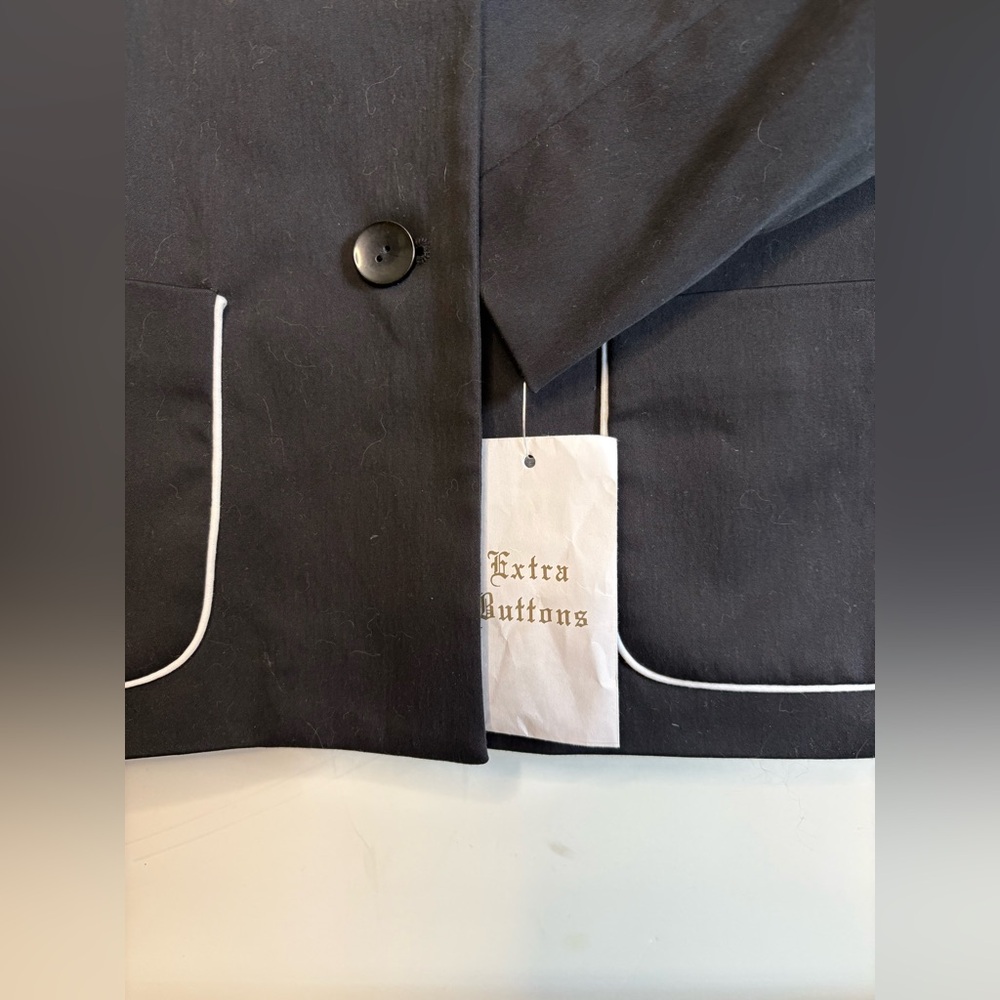 Never Worn! Pendleton Blazer Jacket White Piping … - image 3